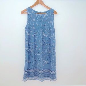 Max Studio Carolina Blue Floral Dress